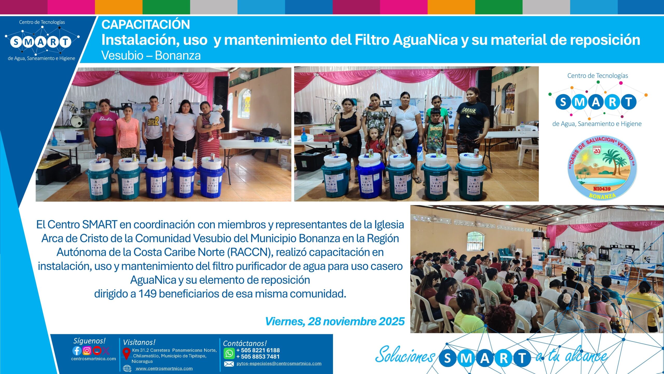 publicación capacitación y entrega de filtros AguaNica v1.02 (1)